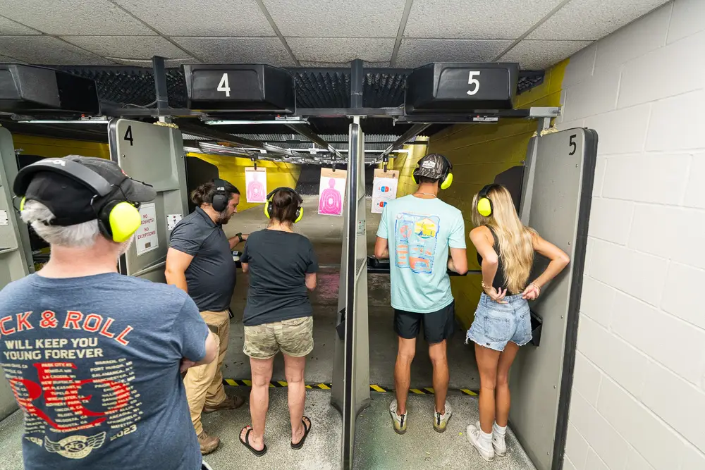 Firearm transfer counter at Lowcountry Guns